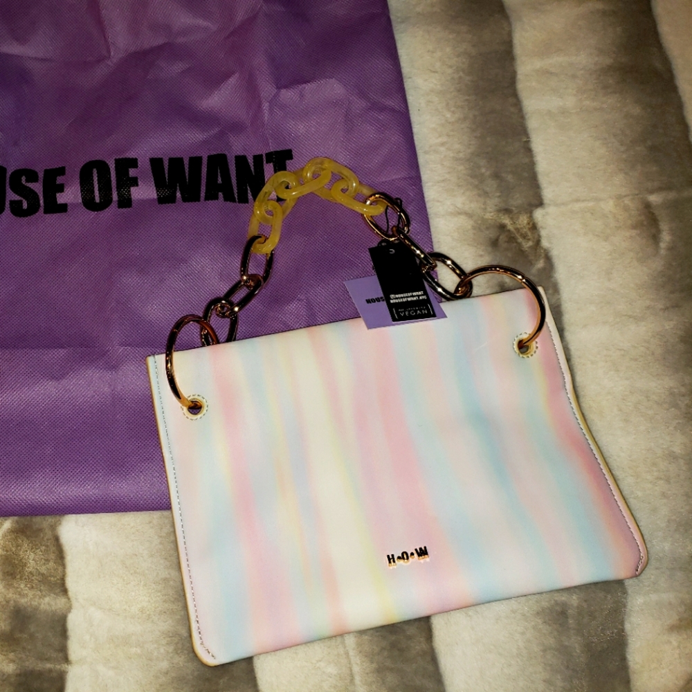 NWT House of Want Clutch/Purse